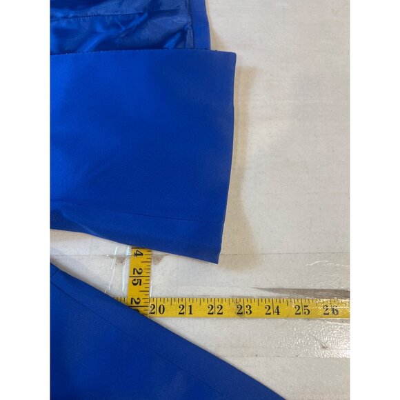 Z Studio 2 pc Formal Jacket & Sleeveless Top Blue Bead Accent Size 18 - Picture 8 of 12